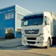 Außenansicht der Firma HTS Hüttges Transport-Service mit LKW